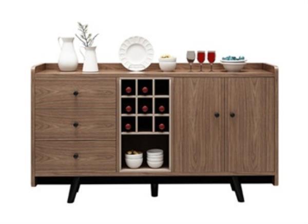 美國鄉村風格實木備餐柜餐邊柜家具