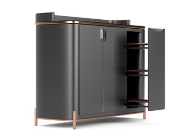 高檔自助餐廳現代輕奢備餐柜