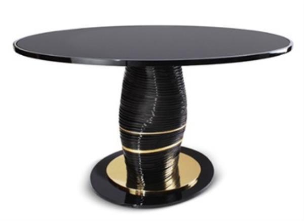 創意清吧美式輕奢大理石酒吧圓桌