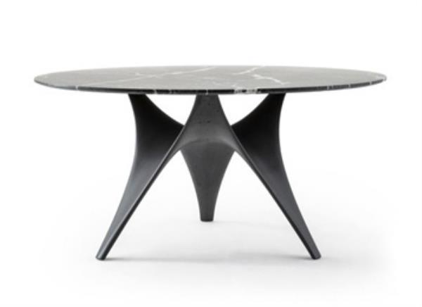 音樂(lè)主題餐廳個(gè)性北歐風(fēng)巖板餐桌