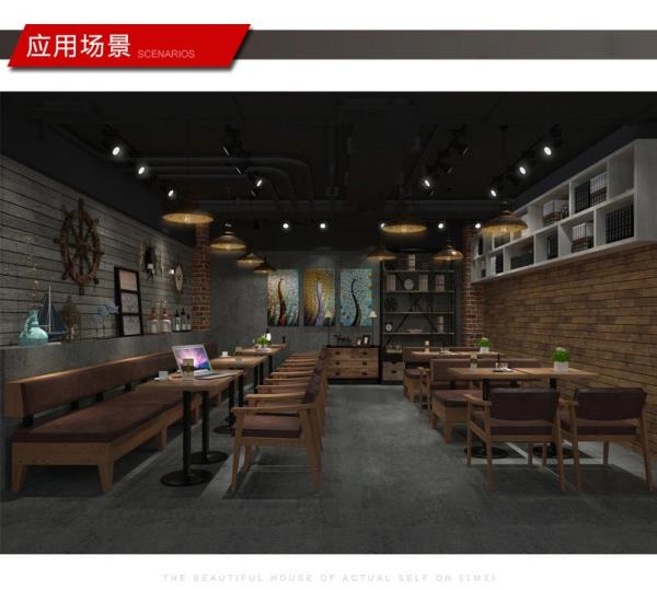 快餐廳卡座沙發