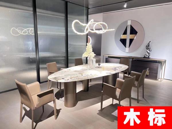 意式極簡餐廳餐桌椅YLS017