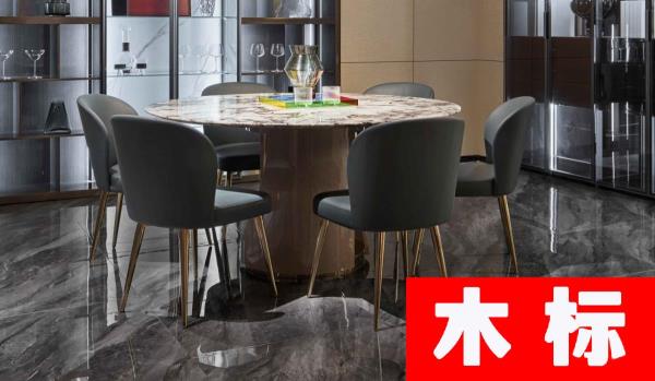 輕奢餐廳餐桌椅bene043